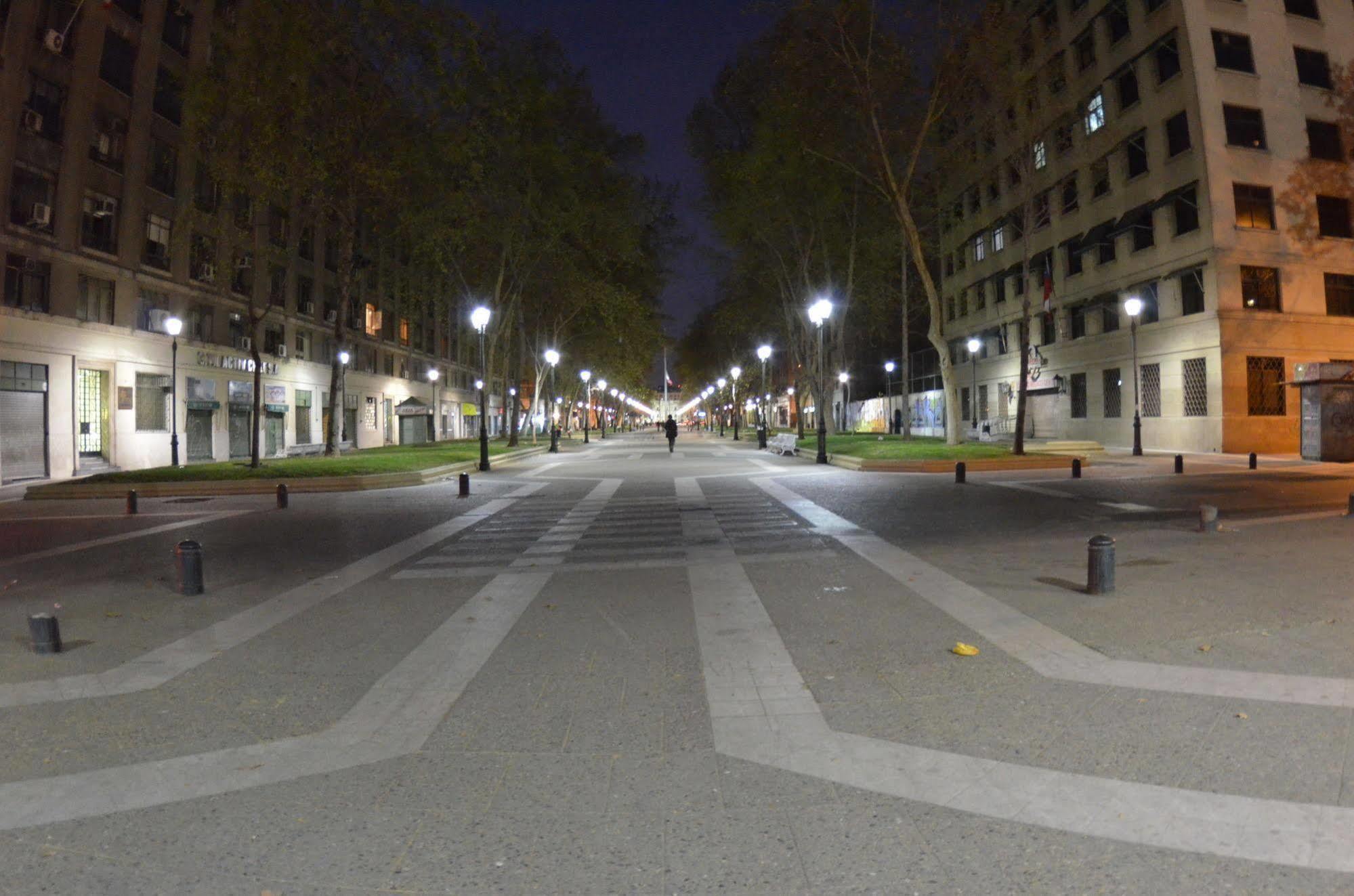 شقة Stgo Centro, Departamentos Amoblados Paz سانتياغو المظهر الخارجي الصورة